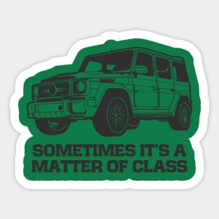 G Class 4X4 Sticker